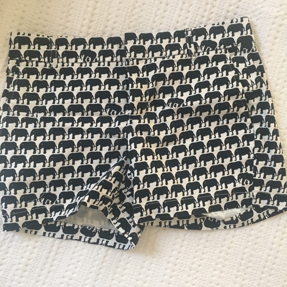 Banana Republic x Milly elephant shorts